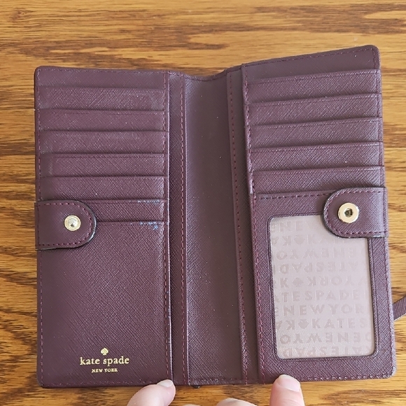 Kate Spade Plum Wallet - Picture 3 of 7